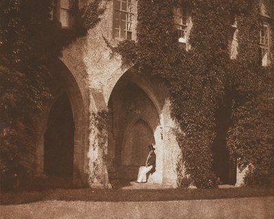Cloisters of Lacock Abbey by William Henry Fox Talbot